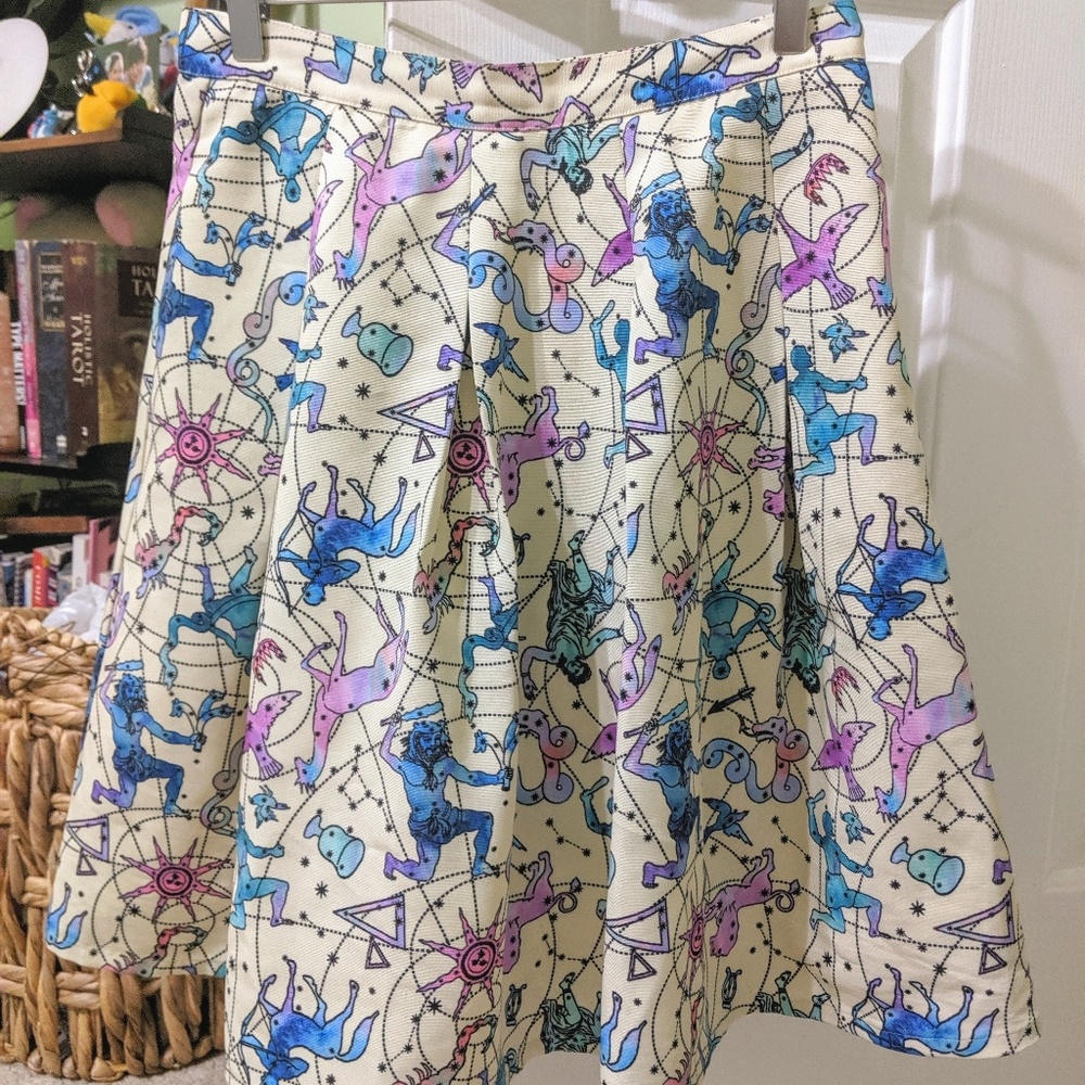 Modcloth zodiac skirt